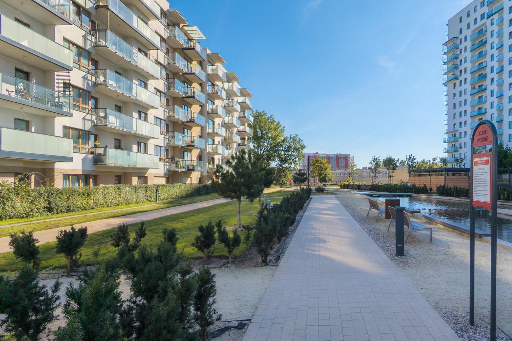 Starowiejska Apartment With Balcony Next To Arena Gdansk Stadium By Noclegi Renters Exteriör bild