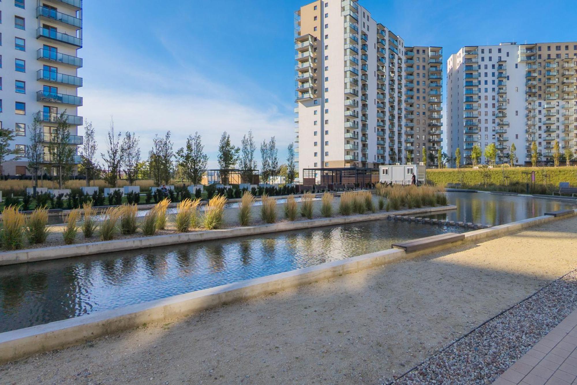 Starowiejska Apartment With Balcony Next To Arena Gdansk Stadium By Noclegi Renters Exteriör bild