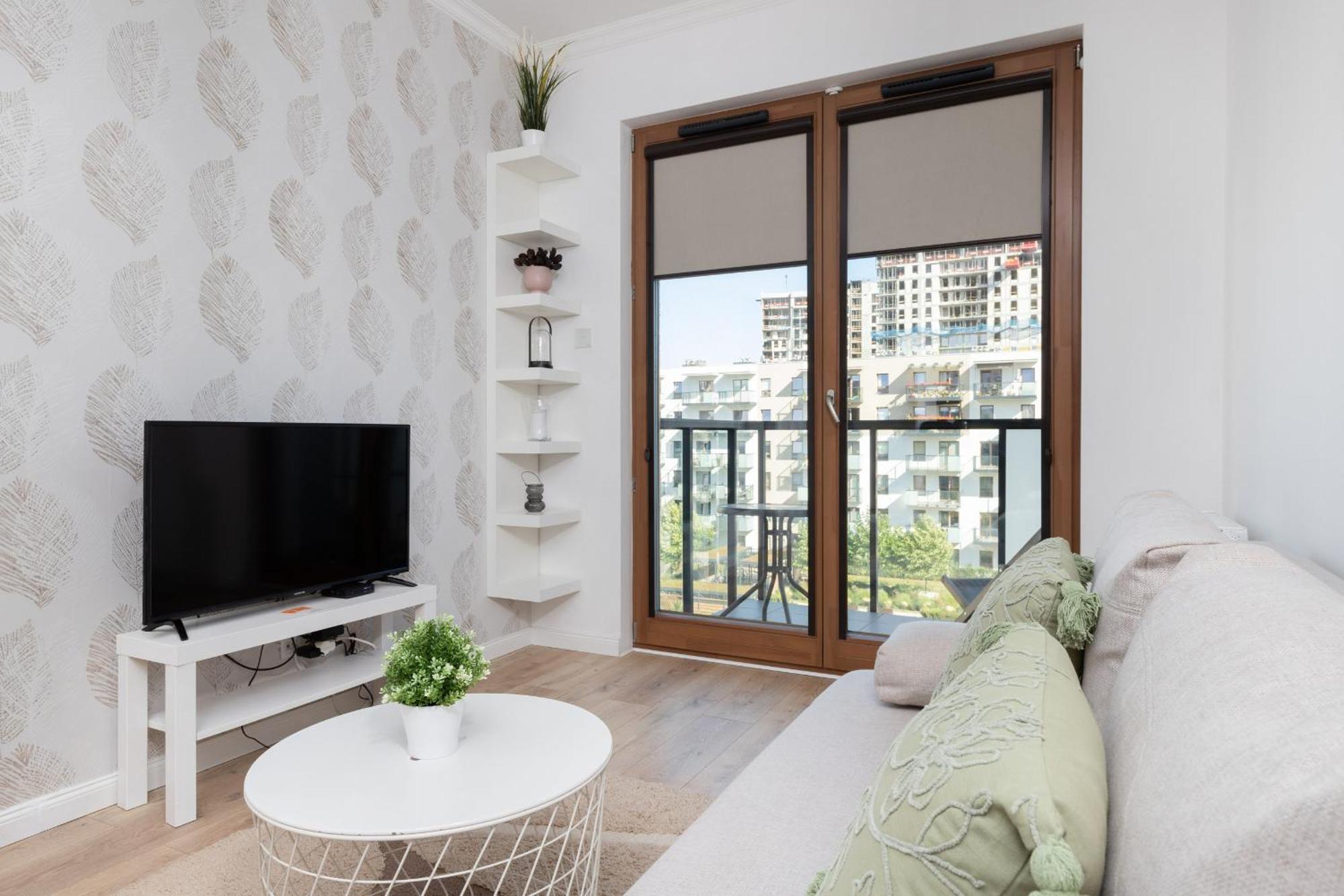 Starowiejska Apartment With Balcony Next To Arena Gdansk Stadium By Noclegi Renters Exteriör bild
