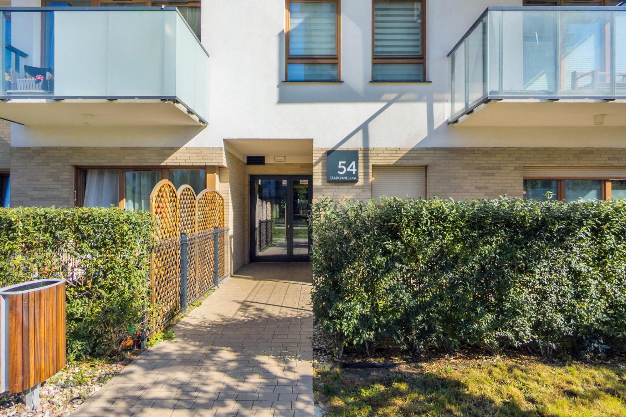 Starowiejska Apartment With Balcony Next To Arena Gdansk Stadium By Noclegi Renters Exteriör bild